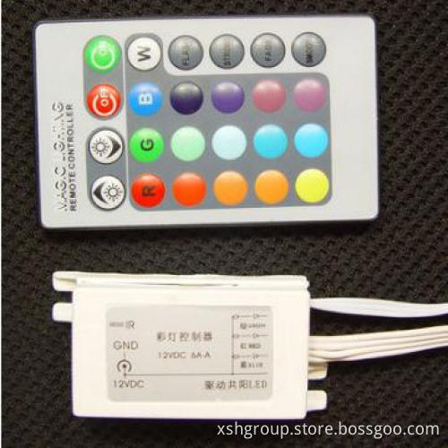Full Color flexible RGB strips rgb pixel led control dmx